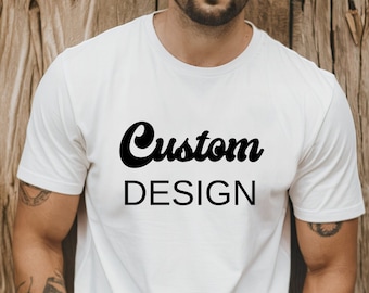 Vday Custom Shirt, Customizable Business TShirt, Logo Shirts, Custom Valentines Day Tee, Personalized TShirt, Custom Text Tee, Team Logo Tee