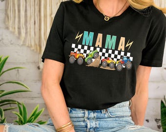 Monster Truck Mama Shirt, Monster Truck Shirt, Pregnant Mom Shirt, New Mom Shirt,Boy Birthday Party Shirt, Baby Shower Gift,Mothers Day Gift