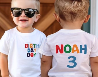 Birthday Boy Toddler Shirt, Birthday Girl Toddler Shirt,Toddler Birthday Gift For Boys, Birthday Kids Shirt, Toddler Birthday Gift For Girls