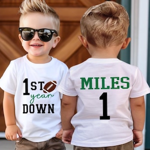 1st Birthday Boy Shirt, Football Party Shirt,Sports Birthday Party Shirt,Football Birthday Boy, First Birthday Shirt,Football Birthday Theme