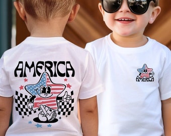 4th of July Shirt Kids Funny, Kids Fourth of July Shirt, Best Gifts For The Kids, Kid Patriotic Tshirt, Boys 4th Shirt, Child STAR Shirts