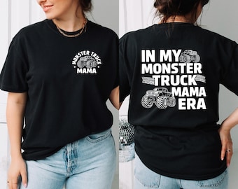 Monster Truck Shirt, Monster Truck Mama Shirt, Pregnant Mom Shirt, Baby Shower Gift, Boy Birthday Party Shirt, New Mom Shirt,Truck Mom Shirt