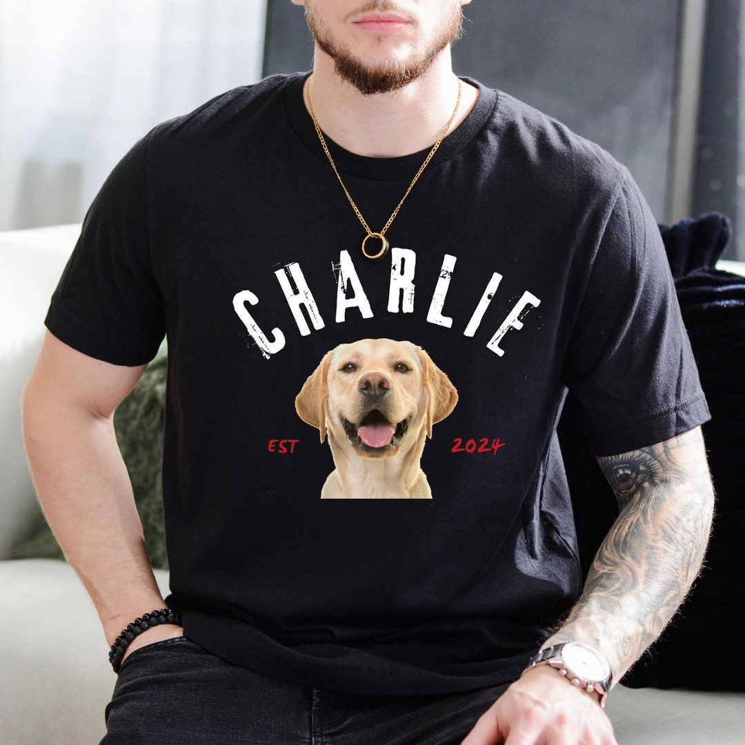 Oversized Dog Face Shirt