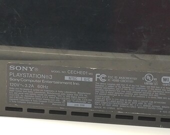 Playstation 3 CECHE01 65nm RSX Frankenstein, New Caps, Paste, 6