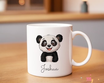 Puckator Panda With Bamboo Ceramic Shaped Handle Mug - View #6
