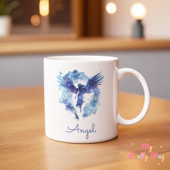 Angel Over the Clouds Mug Personalized Angel Mug Angel Coffee Mug Angel  Coffee Cup Angel Tea Cup Ceramic Angel Wings Mug Gift for Kids - Etsy  Ireland