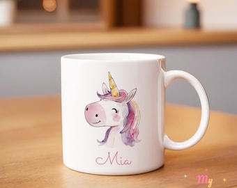 Vintage 1980s Otagari Ceramic Stoneware Unicorn Mug Blue White Speckled 10  Oz - Etsy