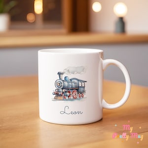 Steam Train Mug Personalized Train Mug Train Gift Mug Train Mug Train Coffee Cup Train Tea Cup Steam Train Tea Mug Ceramic Mug Gift For Him