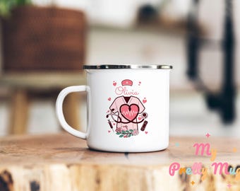 Taza de enfermera personalizada Taza de enfermera personalizada para hospital Taza de enfermera personalizada Taza de café de enfermera Taza de café de enfermera Taza de té de enfermera Taza de cerámica de enfermera Regalo para enfermera