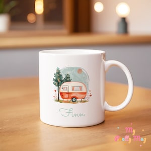 Caravan Mug Personalized Caravan Mug Caravan Coffee Mug Caravan Coffee Cup Caravan Tea Cup Trailer Mug Ceramic Caravan Mug Gift For Him