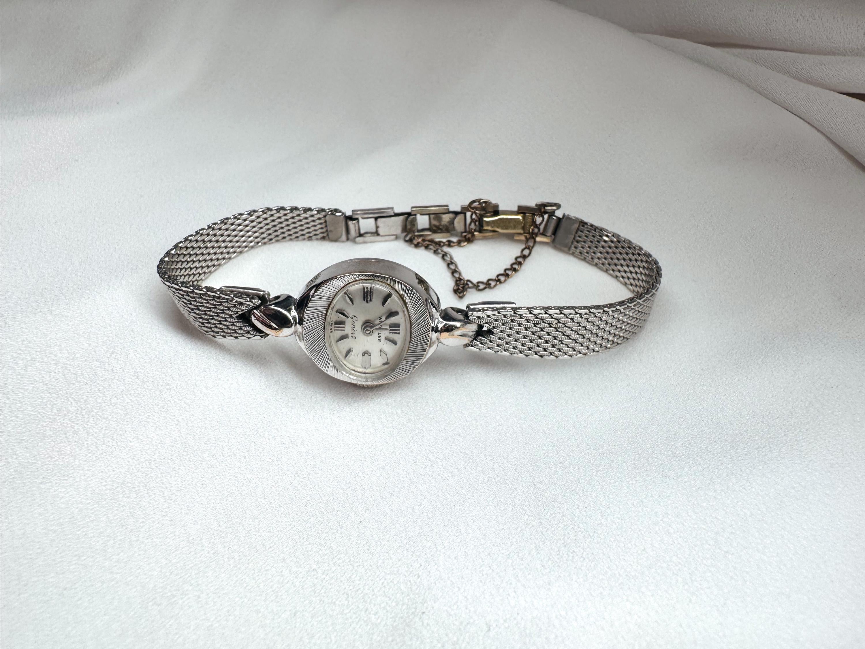 Wittnauer Women White Gold Watch - Etsy