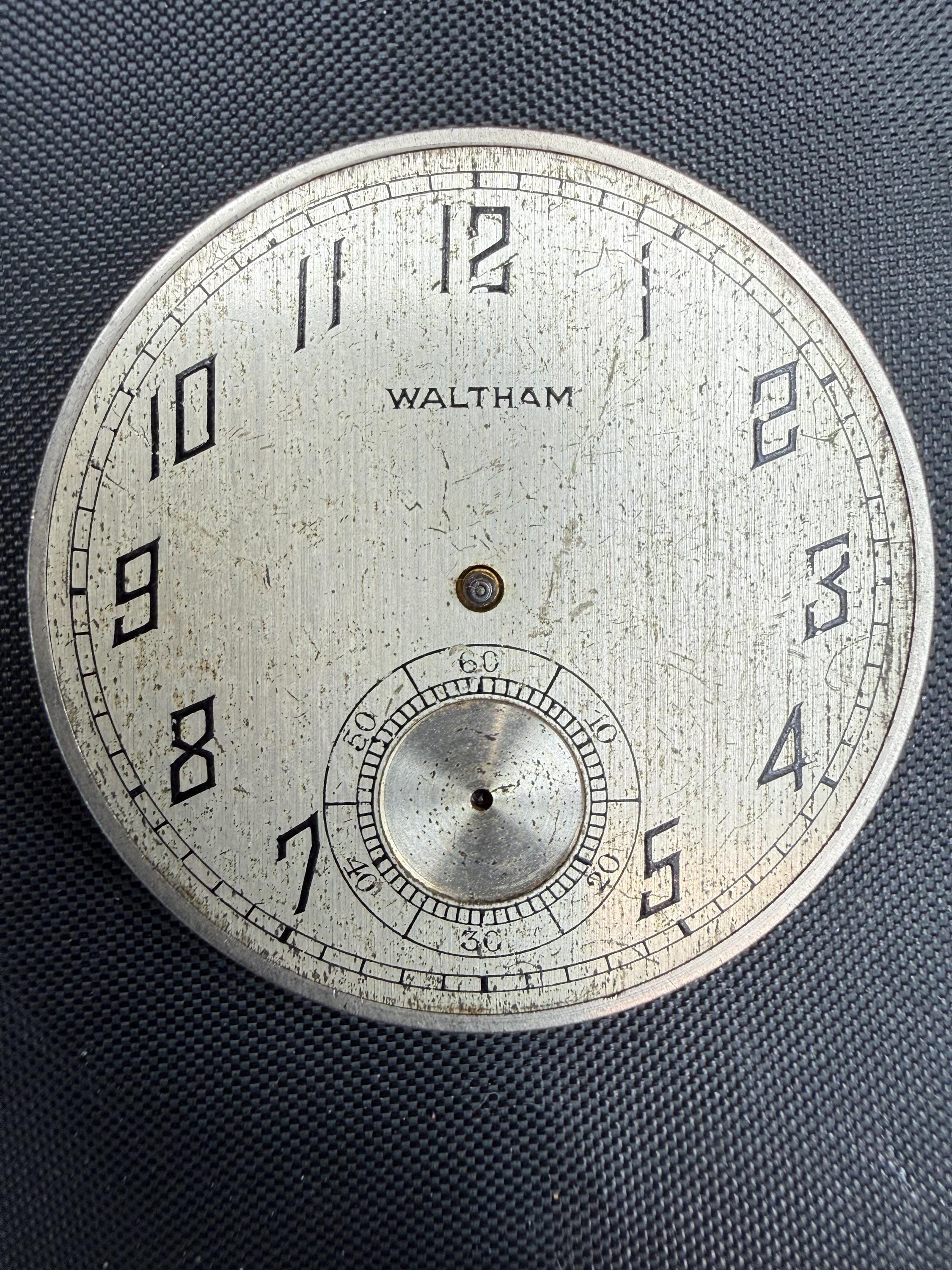 Waltham 12s Pocket Watch - Etsy