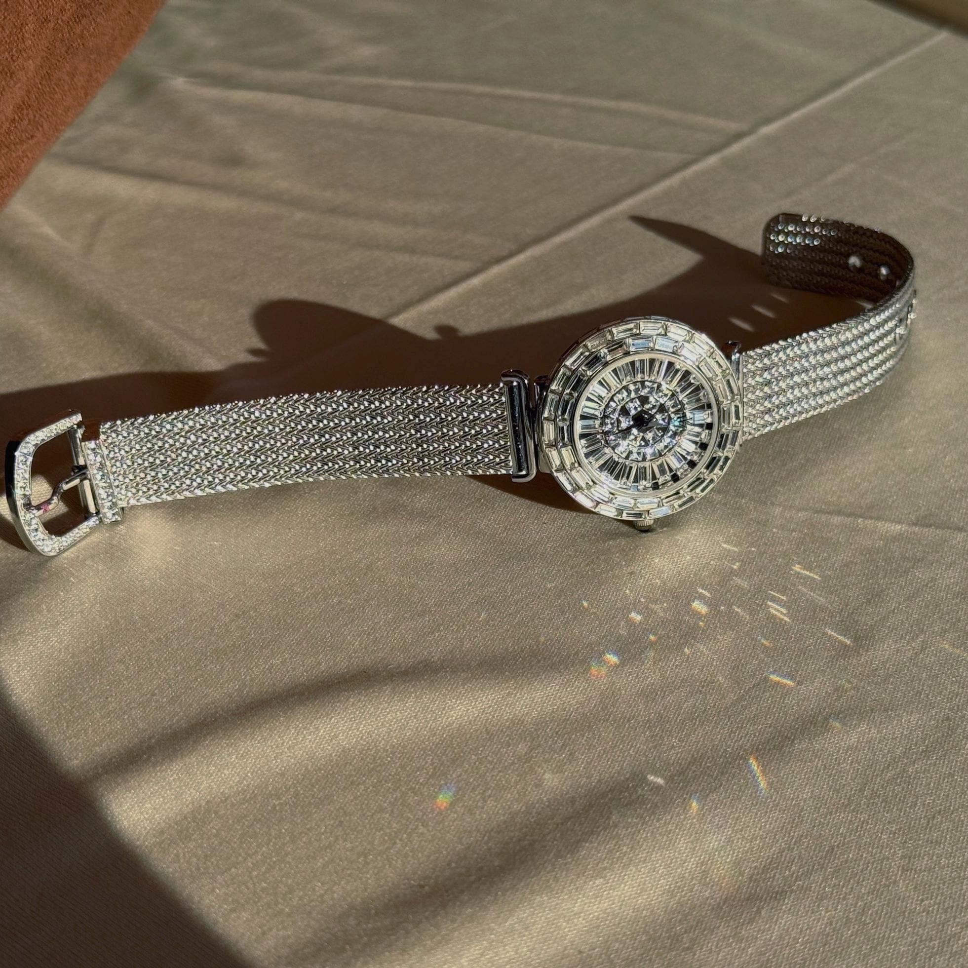 HW50 Vintage Victoria Wieck Beverly Hills Stainless Steel Mesh Bracelet Quartz HW50 Vintage Victoria Wieck Beverly Hills Stainless Steel  main image 3