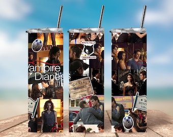 Vampire Diaries Themed 20oz Insulated Tumblers