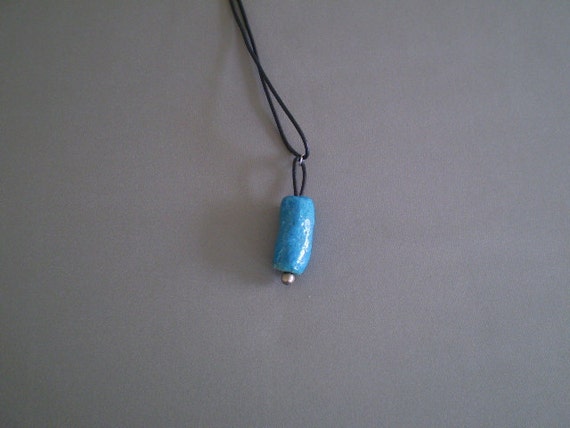 Turquoise Blue Pendant Necklace