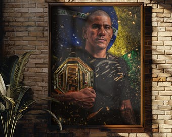 Alex Pereira UFC Kunstdruck: MMA Poster