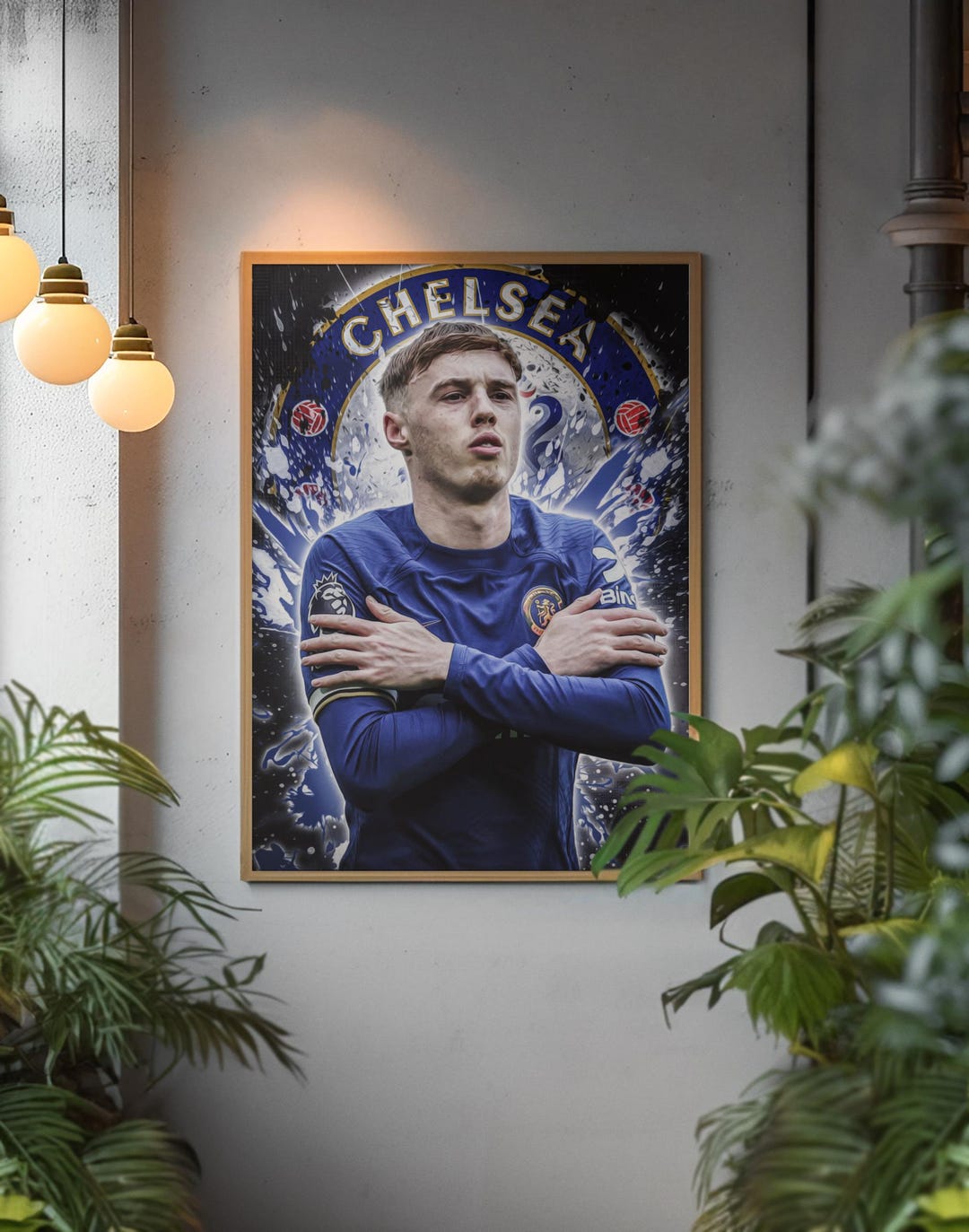 Cole Palmer Chelsea Poster: Football Art Print, Soccer Poster - Etsy