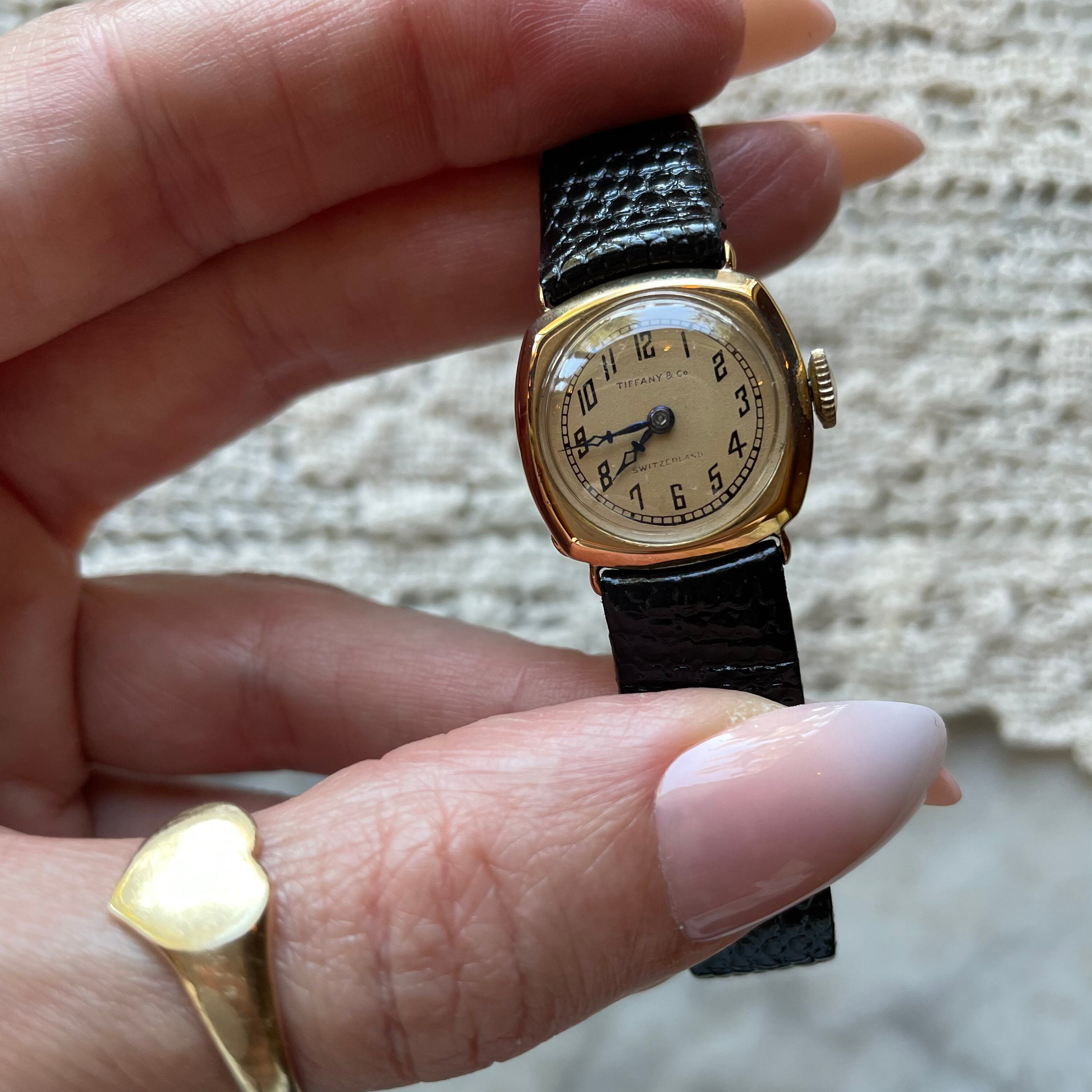 Tiffany and hotsell co vintage watch