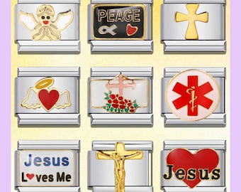 Religious belief/Jesus Italian Charms \ Italian Charm Bracelet \ Italian Bracelet \ Charm for Bracelet