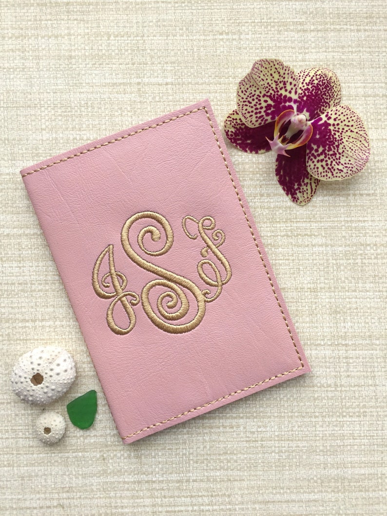 Personalized embroidery passport cover with monogram custom  etsy Personalized embroidery passport cover with monogram custom  etsy