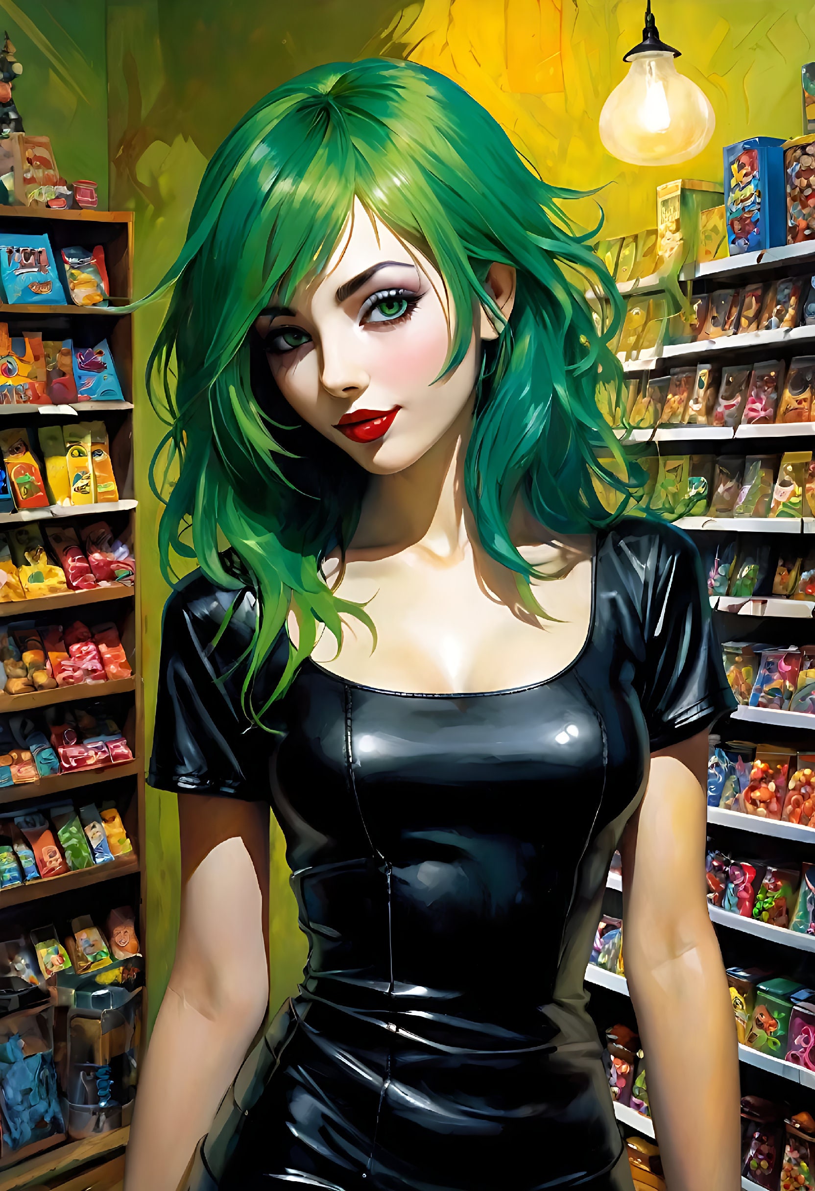 Anime Manga Sexy Girls NSFW Art Exclusive PDF 100 Pages, Custom AI