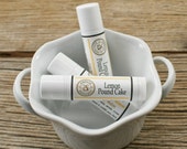 Lemon Pound Cake Lip Balm Bakery Scent Moisturizer For Dry Lips, Vegan Lip Balm, Chapped Lips Are Gone