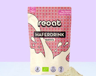 reoat oat drink powder Barista (organic, vegan, gluten-free)