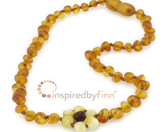 inspired by finn amber teething necklace
