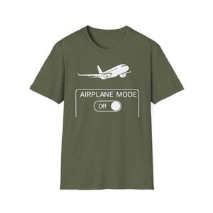 Funny Airplane Mode On Travel Shirt, Gift for traveller, Aviation Humor Tee, Gift for Flight Attendant, Pilot Graduation Gift image 17