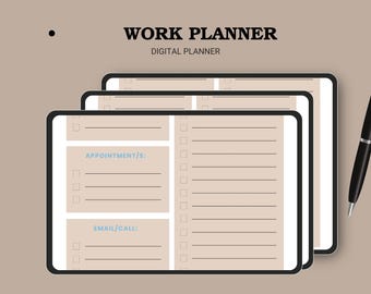 Simple Worksheet Planner, Minimalistic Study Aid for Effective Time Management, Great Gift for Students and Teachers, Perfect Gift for Goals