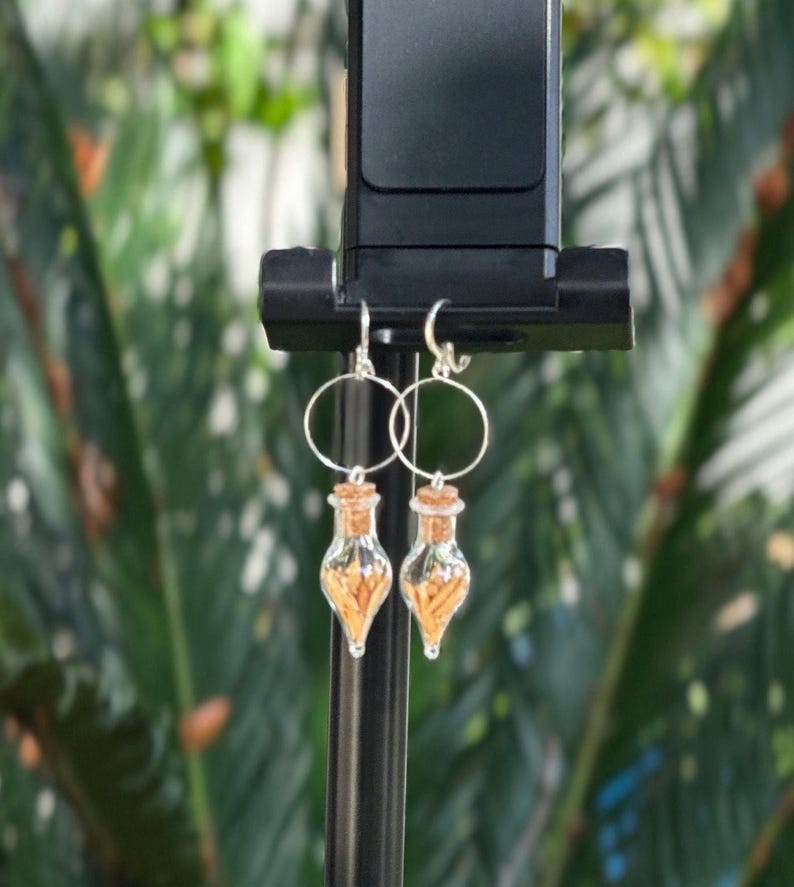 Gullah Geechee Carolina Gold Rice Earrings - Etsy