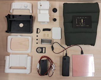 Fallout Pip-Boy 2000 inspired raw kit, with channels for electronics/unofficial