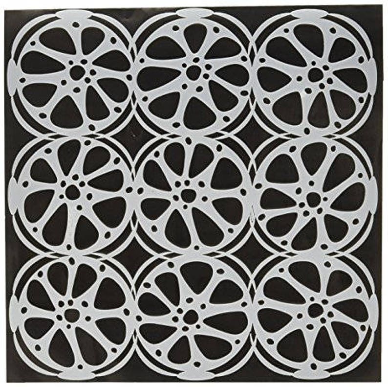 Stencil Orange Slices 6x6 Stencil Etsy