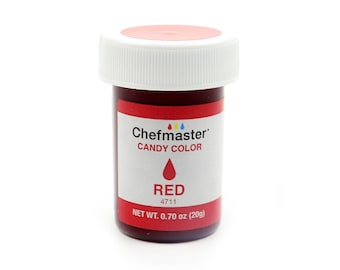 Chefmaster Red Liquid Candy Color - 70 Oz.