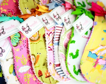 Happiness in Threes...Your Choice of 3 Bundle Bibs