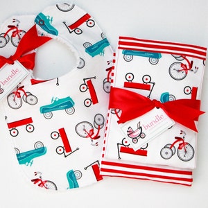 Burp the Baby Retro Riders Set