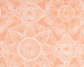 Premier Prints, Fabric by the Yard, Zaro Sundwon Fabric - Fabric for Pillows - Fabric by the Yard- Sailboat Fabric - Peach Color