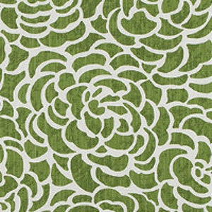 Tie UP Valance with Grommets Scott Living Fabrics Peony Multiple Colors Stationary Valance Mock Roman Choose Size 5 Bonsai Green