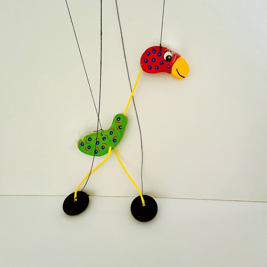 Wooden Duck Marionette - Etsy