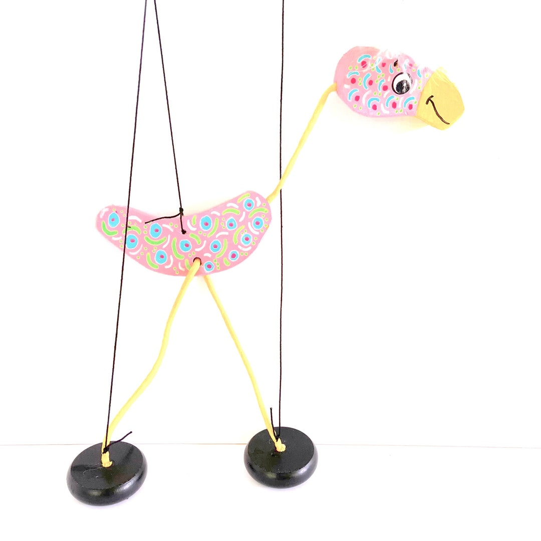 Wooden Duck Marionette - Etsy