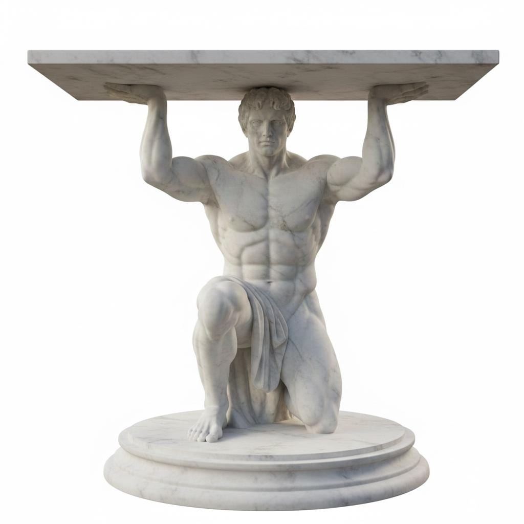 AGF アクカ　尊 Atlas GPU Support Stand | Mythological Anti-sag Statue for Gaming