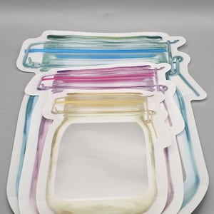 Lay Flat Mason Jar, Money Pouch, Savings Jar, Coin Pouch, Sweet Jar,