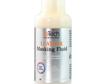 LeTech Leather Masking Fluid - Professional Stitch Protection for Leather Recoloring