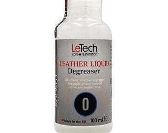LeTech Leather Liquid Degreaser | Professional Surface Degreasing
