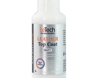 Leather Top Coat Matt | Matte Protective Finish - LeTech