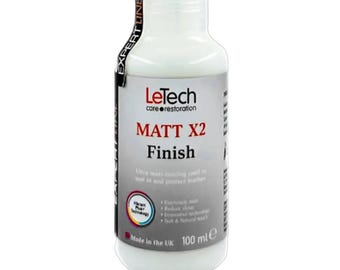 Acabado mate X2 de cuero LeTech / HyperMatt SoftTouch