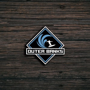 Outer Banks Sticker: OBX Vinyl Decal for Laptop, Water Bottle