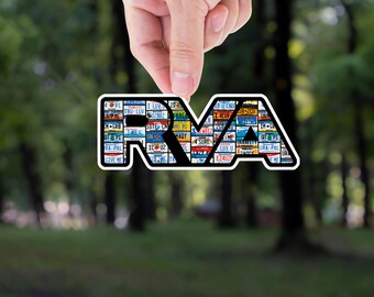 RVA Vinyl Decal: Richmond Virginia Car Laptop Sticker