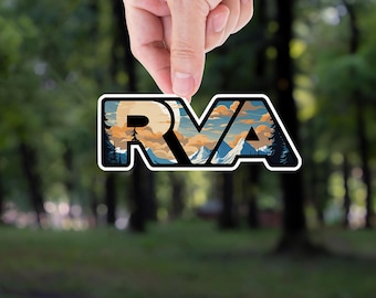 RVA Vinyl Decal: Richmond Virginia Car Laptop Sticker