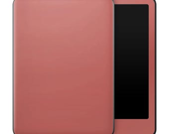 Rose Pink Kindle Paperwhite Skin: Matte Vinyl Decal, 12th Gen